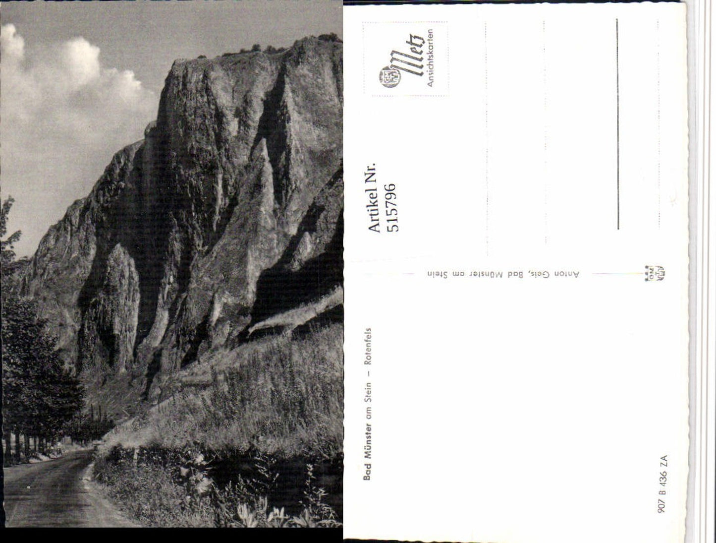 515796,Bad Münster am Stein Rotenfels Felswand