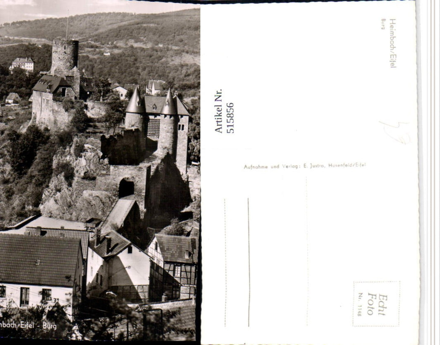 515856,Heimbach in d. Eifel Burg