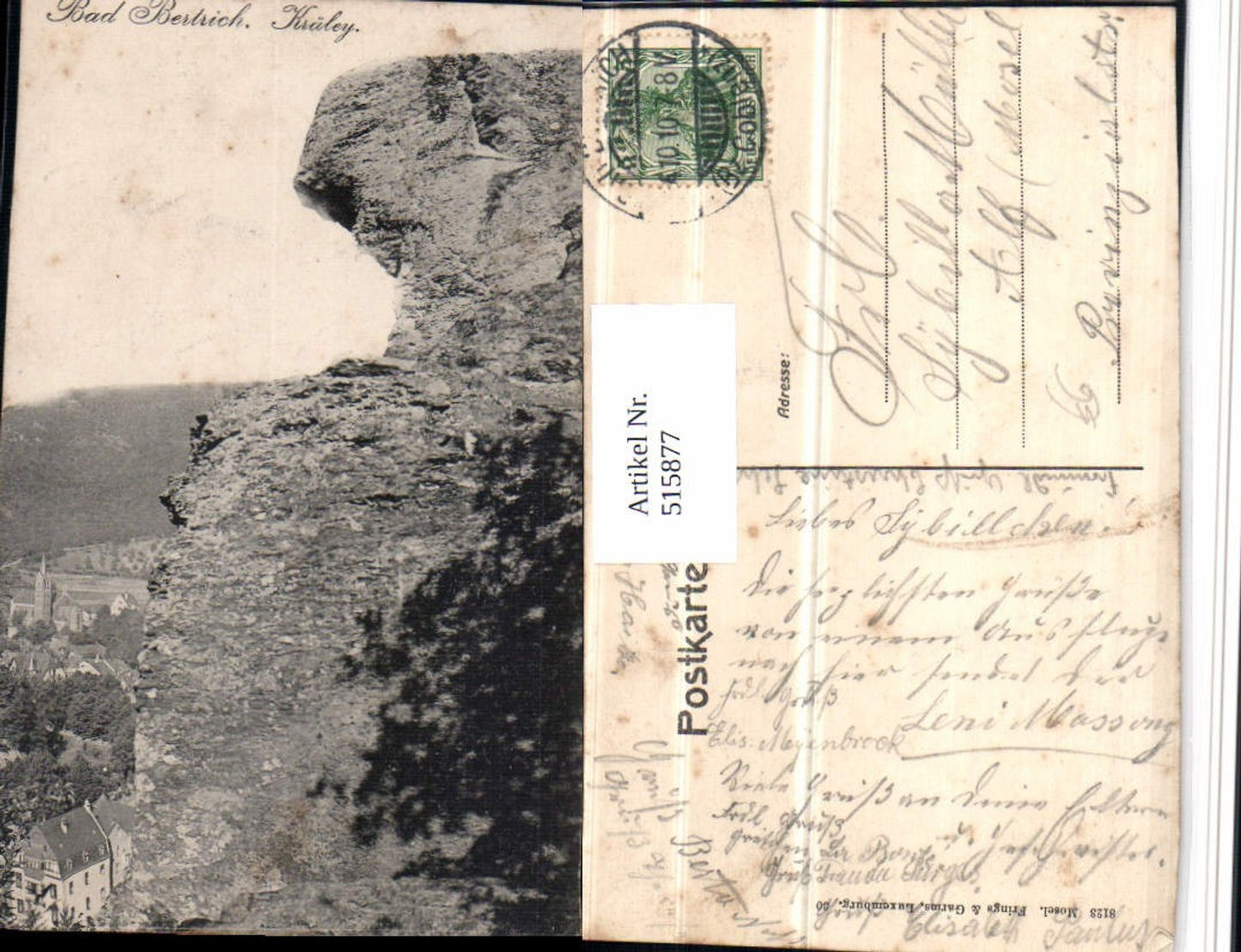 515877,Bad Bertrich Kräley Felsen