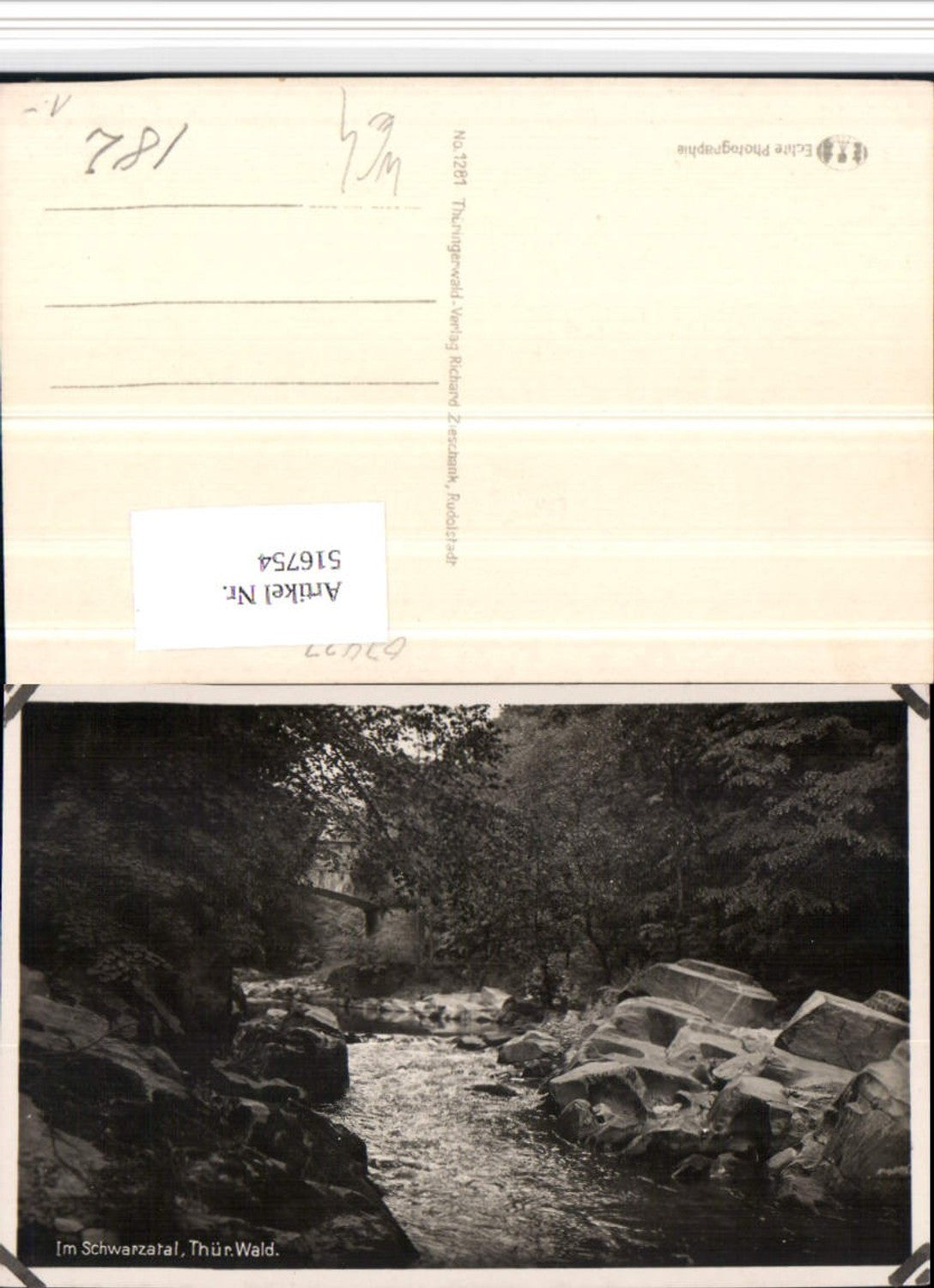 516754, Schwarzatal near Schwarzburg, river stream