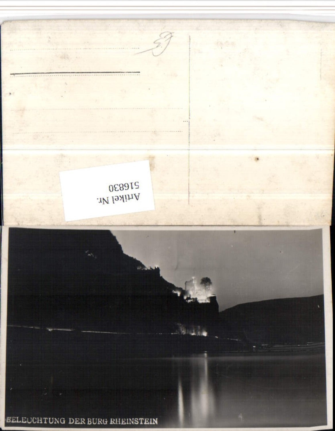 516830,Burg Rheinstein b. Trechtingshausen Beleuchtung