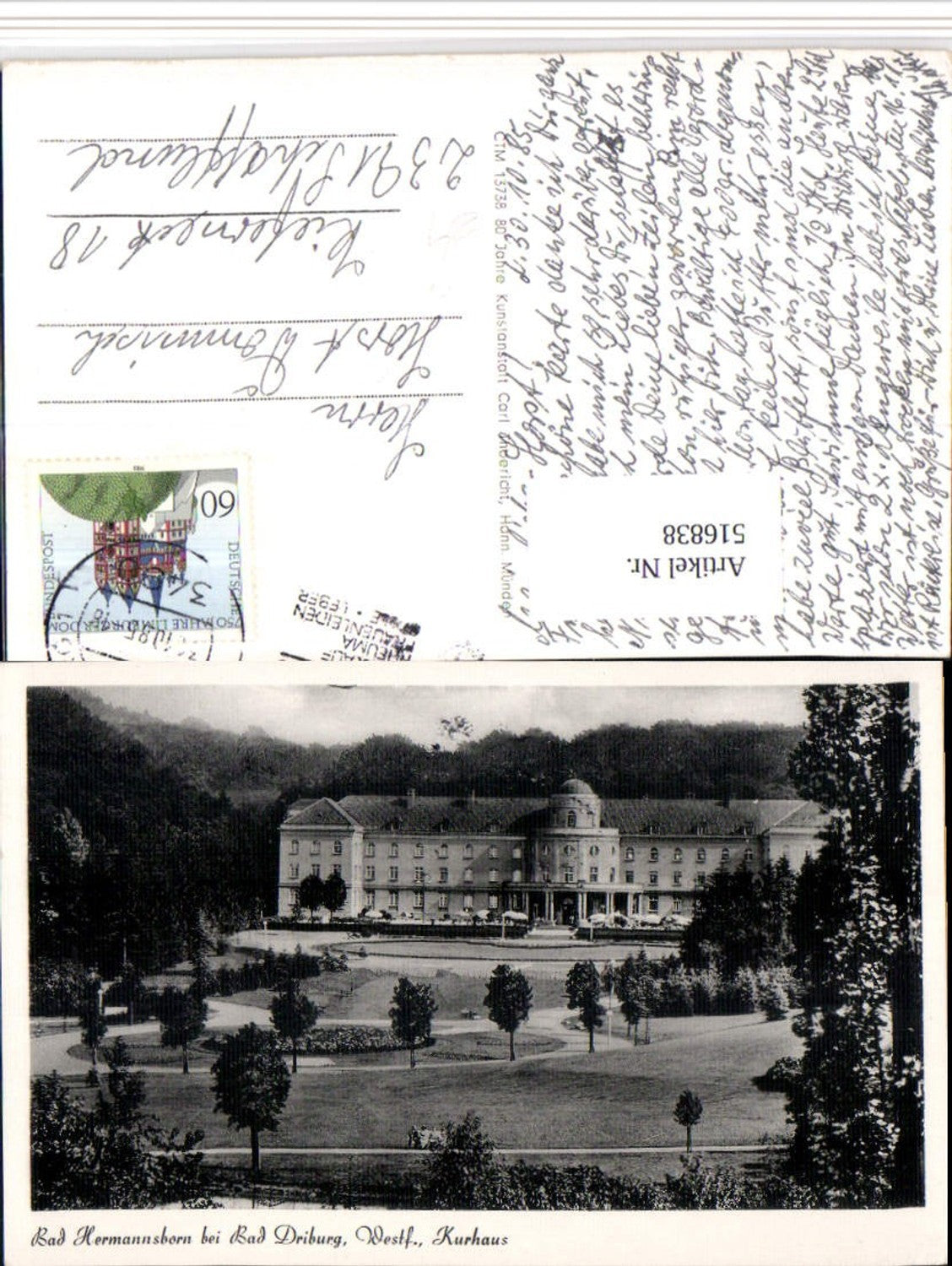 516838,Bad Hermannsborn b. Bad Driburg Kurhaus