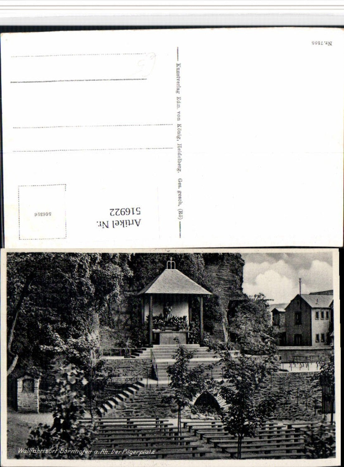 516922,Bornhofen am Rhein Pilgerplatz Altar