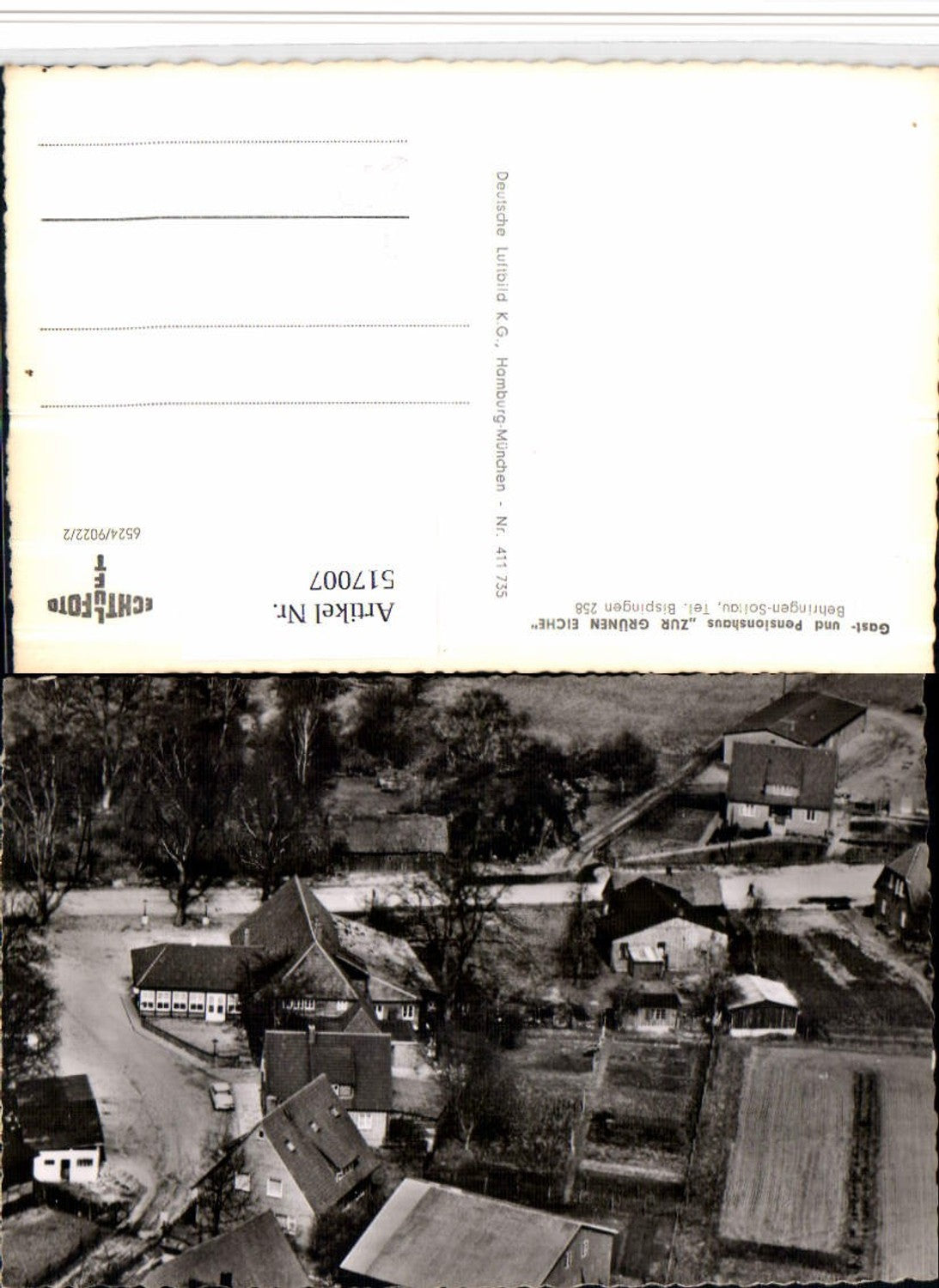 517007,Behringen-Soltau b. Bispingen Gasthaus zur Grünen Eiche