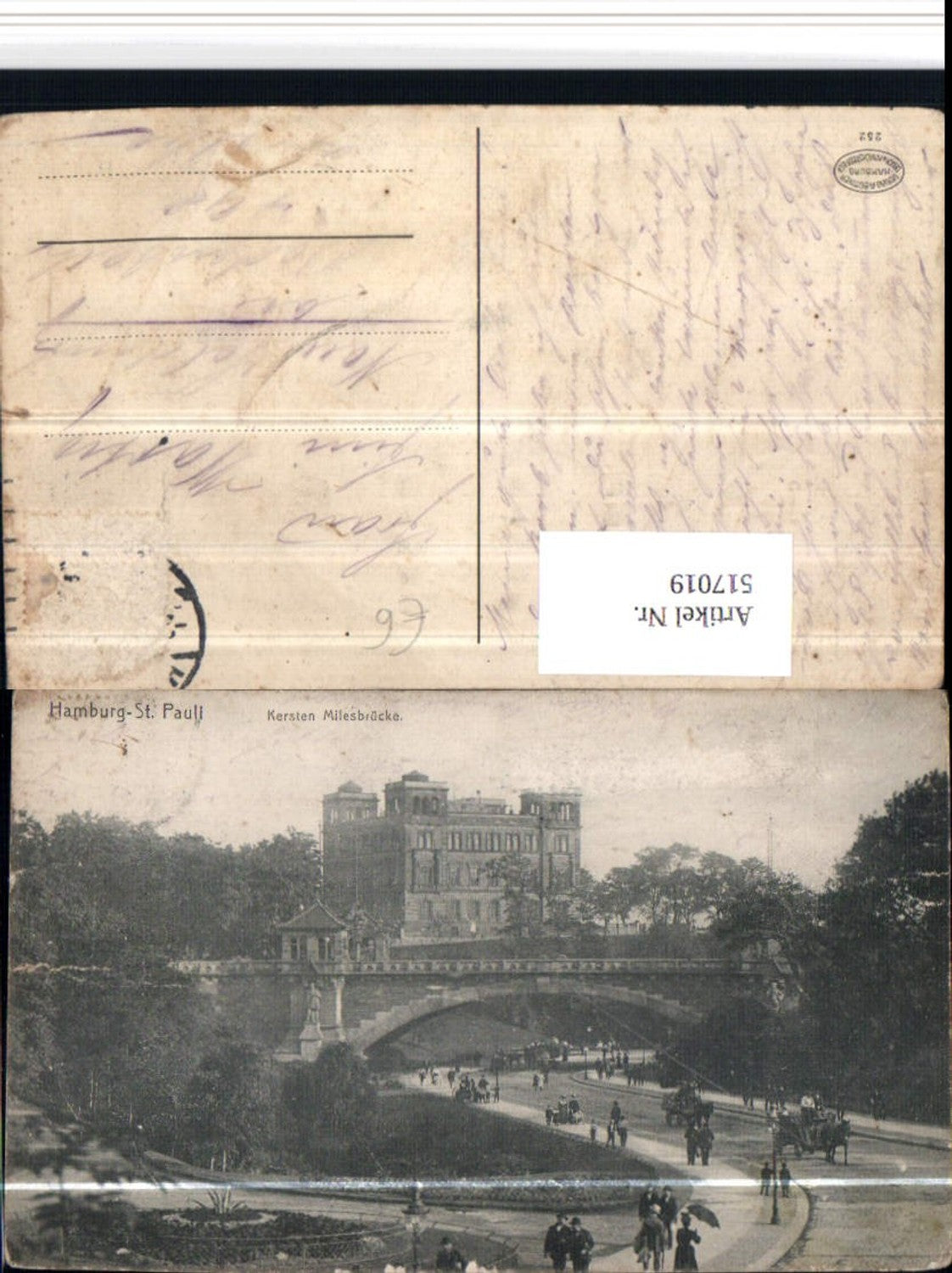 517019,Hamburg St. Pauli Kersten Milesbrücke Brücke
