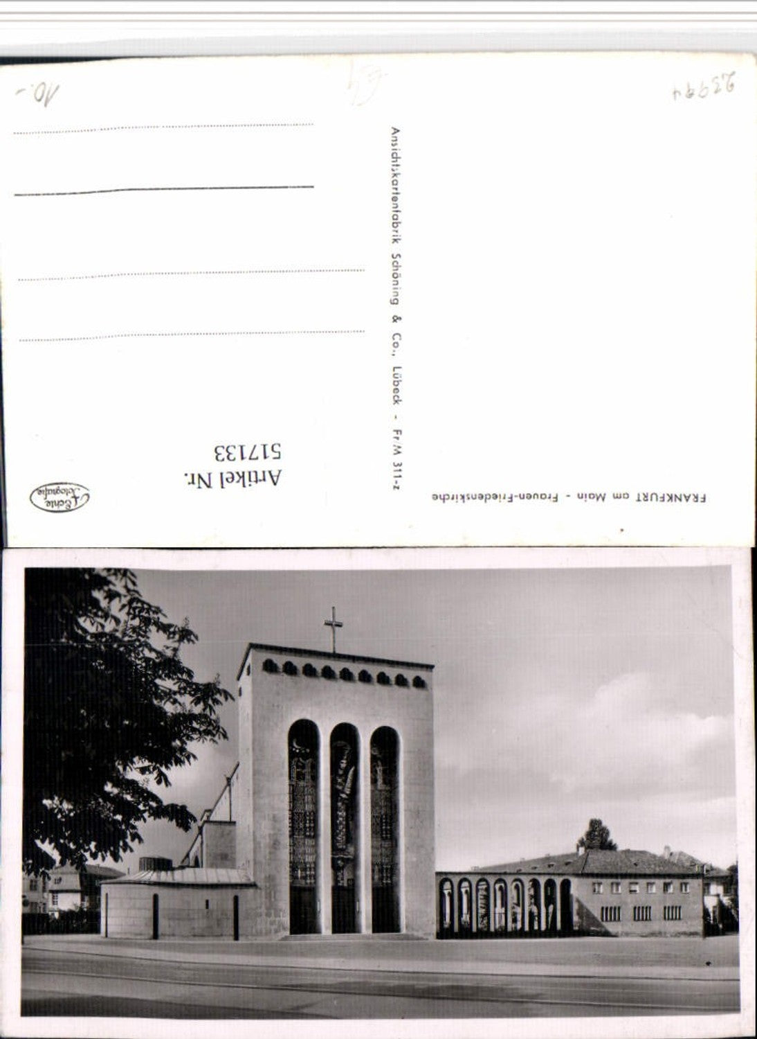517133,Frankfurt am Main Frauen-Friedenskirche Kirche