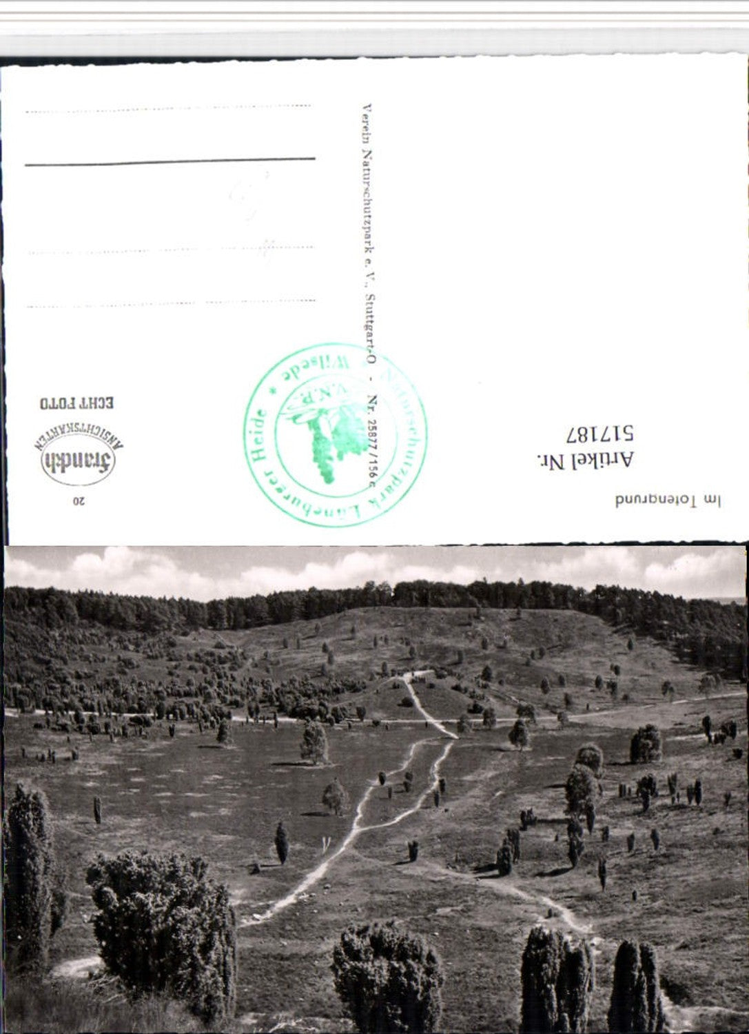 517187,Totengrund b. Wilsede Bispingen Landschaft