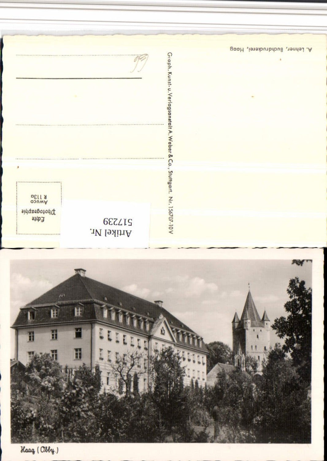 517239,Haag in Oberbayern Gebäude Turm