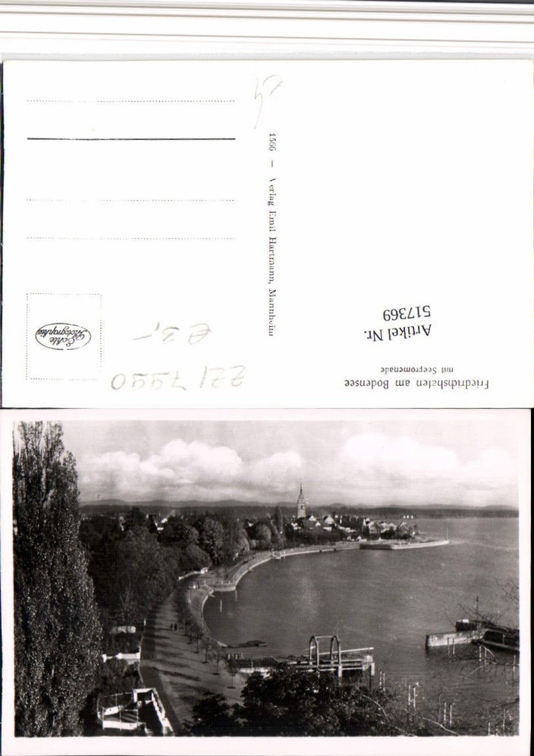 517369,Friedrichshafen am Bodensee Teilansicht Seepromenade