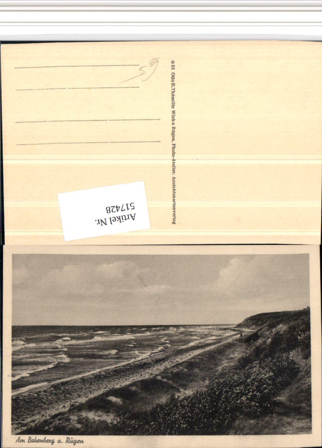 517428,Bakenberg auf Rügen Strand Meer