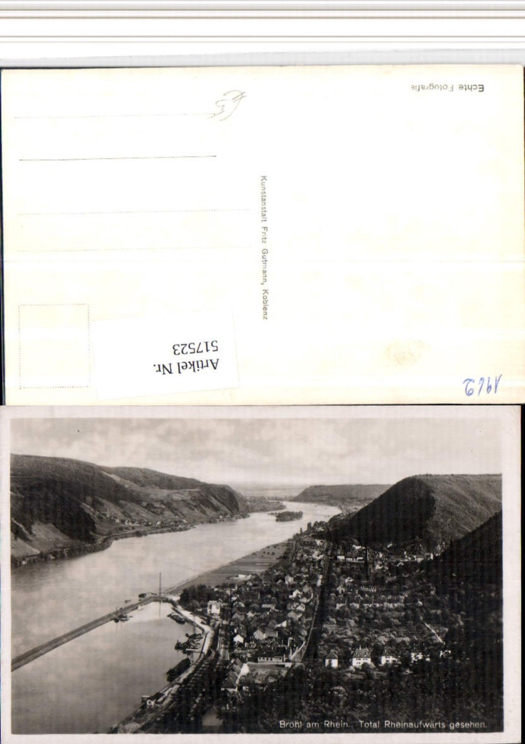 517523,Brohl am Rhein Totale Fluss