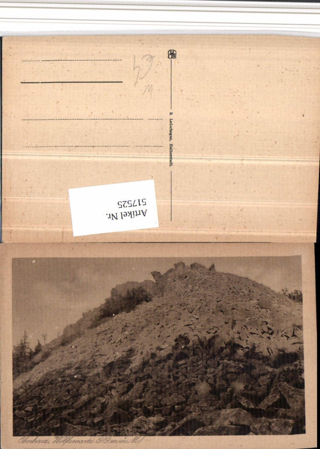 517525,Oberharz Wolfswarte b. Clausthal-Zellerfeld