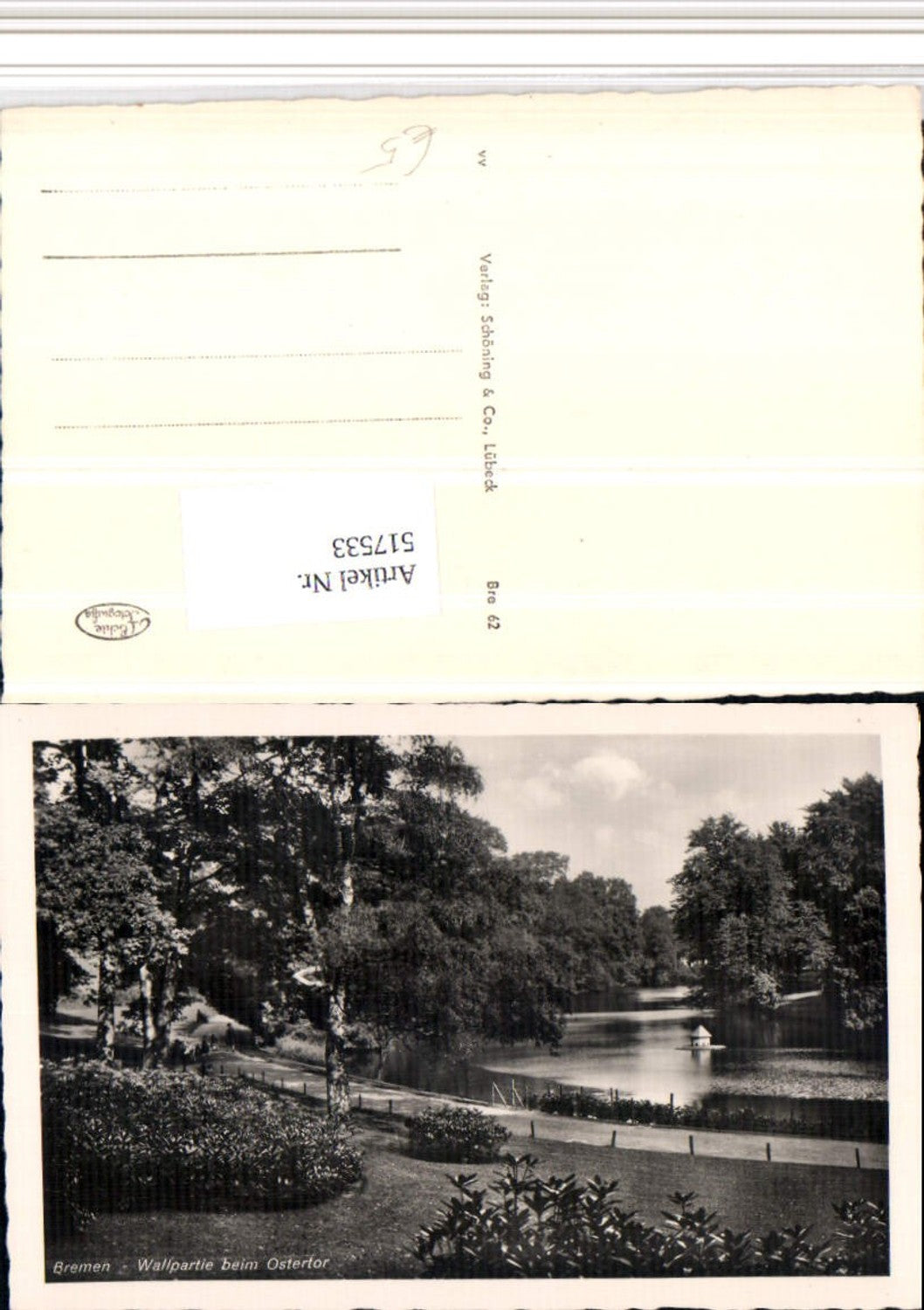 517533, Bremen Wallpartie near the Ostertor Pond