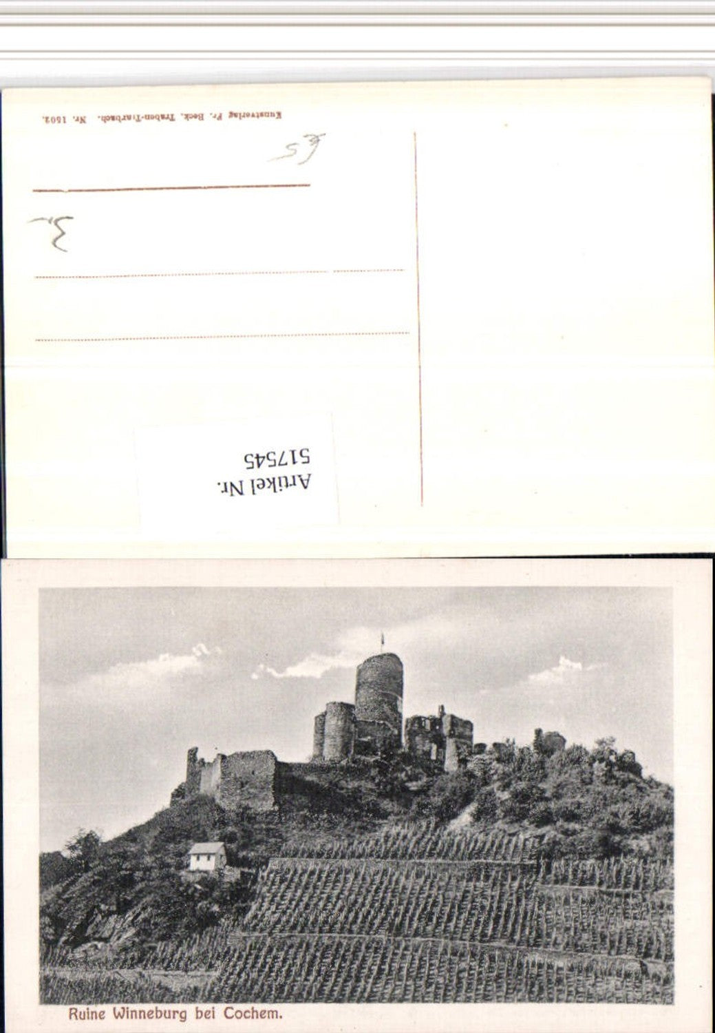 517545,Ruine Winneburg b. Cochem an d. Mosel