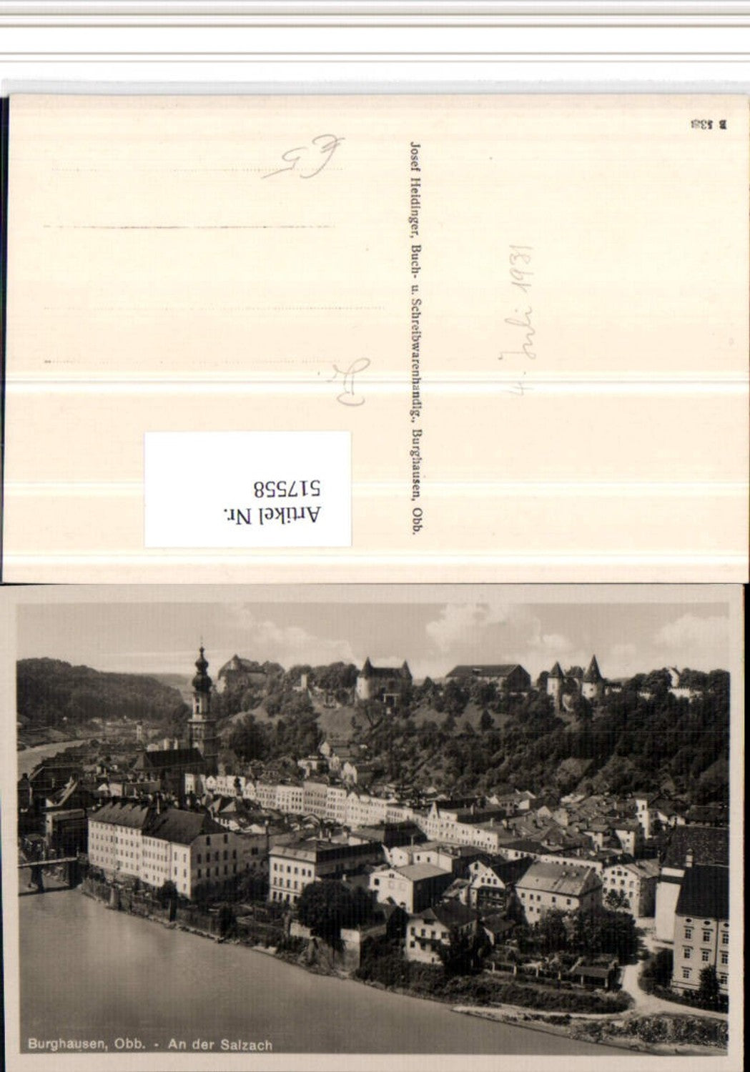 517558,Burghausen an d. Salzach Totale
