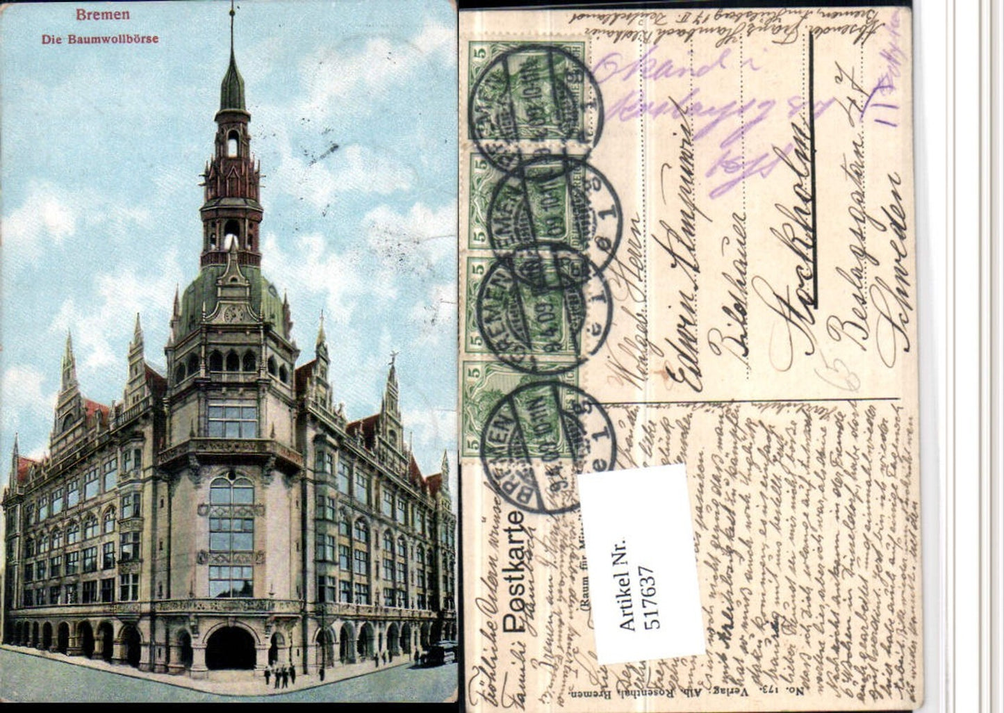 517637, Bremen Cotton Exchange Building