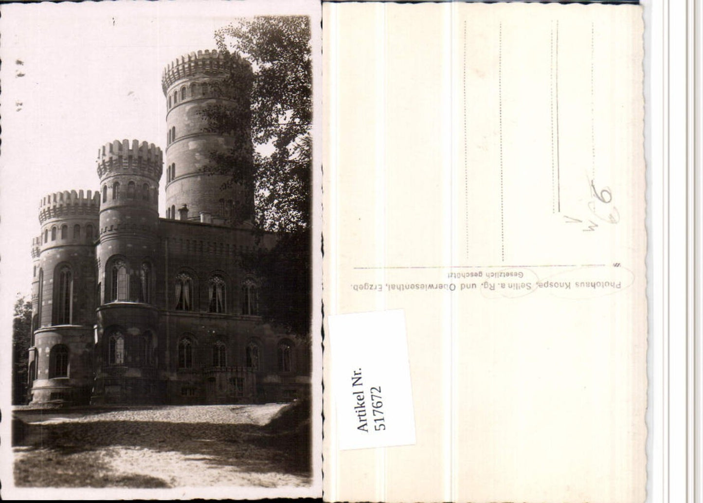 517672,Sellin auf Rügen Schloss Granitz Türme pub Photohaus Knospe