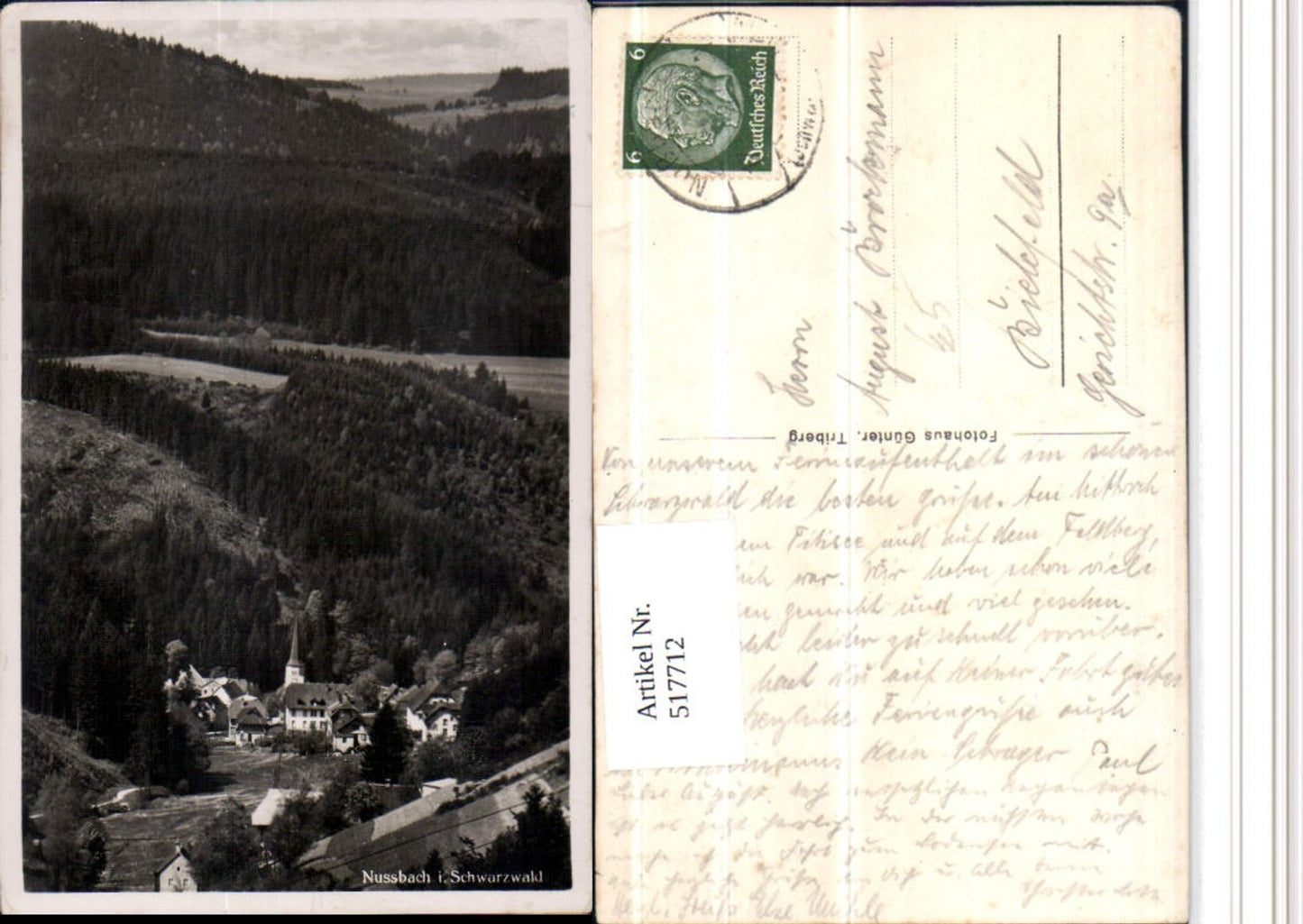 517712, Nussbach Nußbach in the Black Forest Total