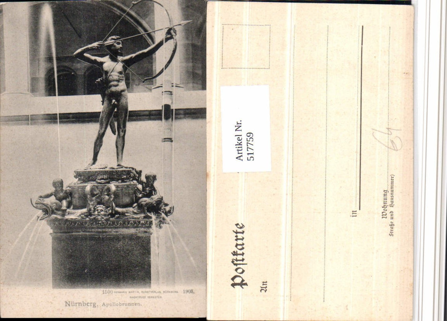 517759,Nürnberg Apollobrunnen Brunnen Statue
