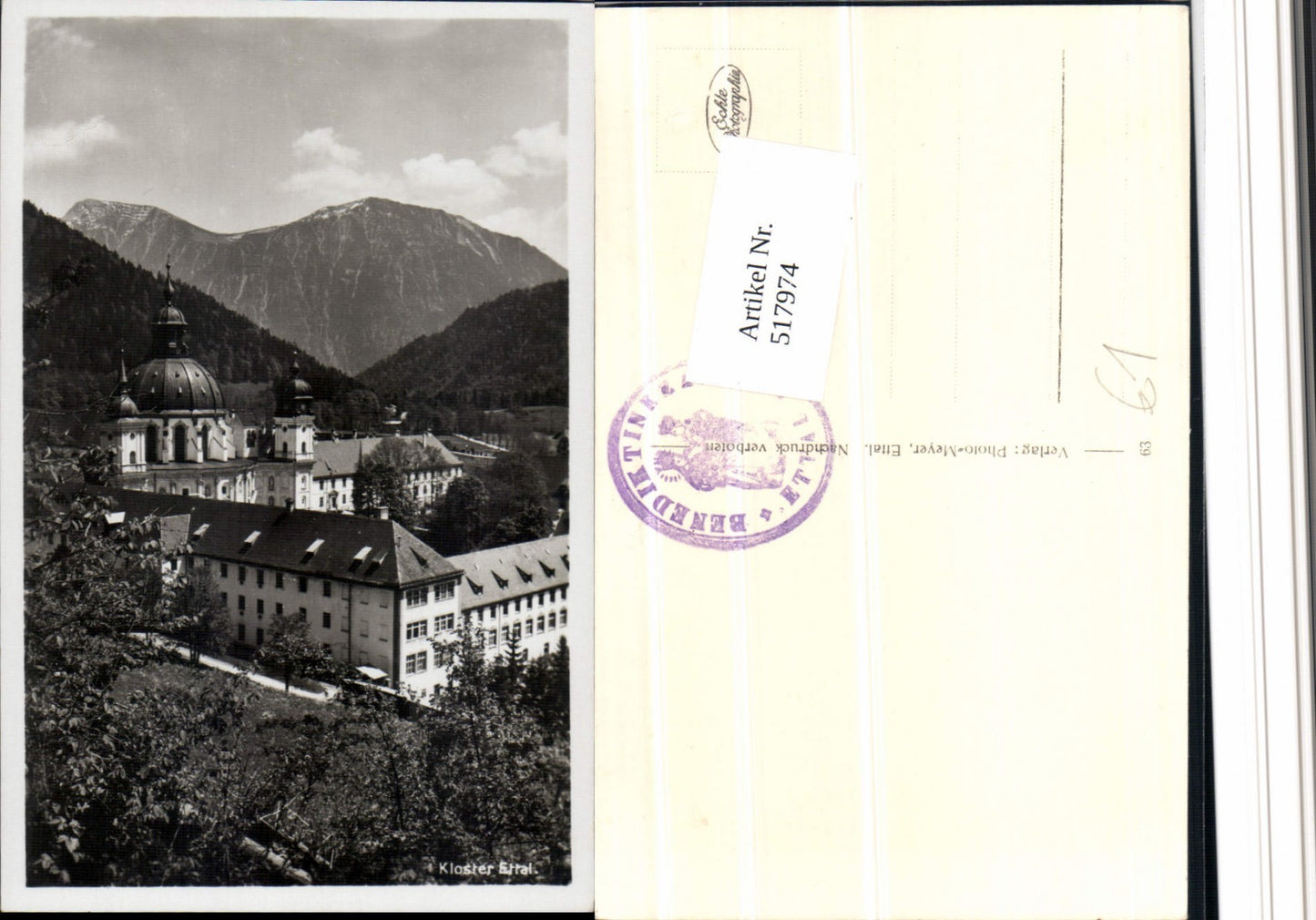 517974,Benediktiner Abtei Ettal