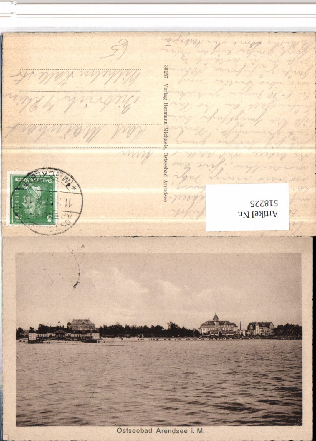 518225,Ostseebad Arendsee b. Kühlungsborn Blick zum Strand