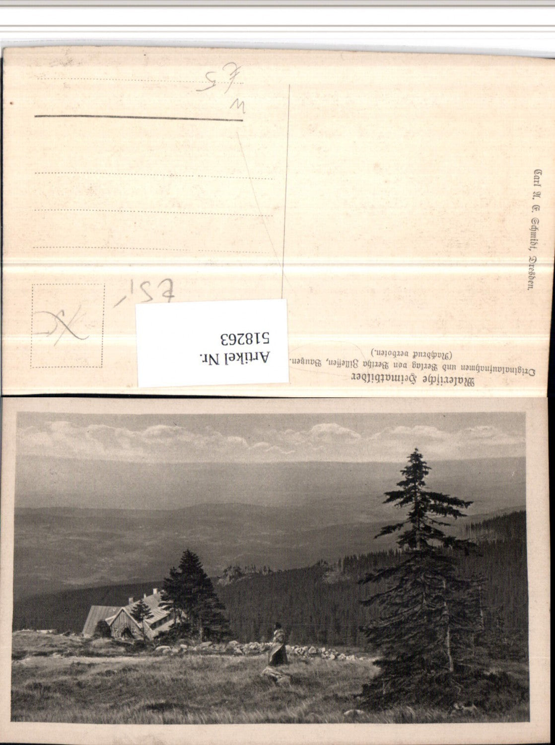 518263,Bautzen Landschaft Almhütte Wald