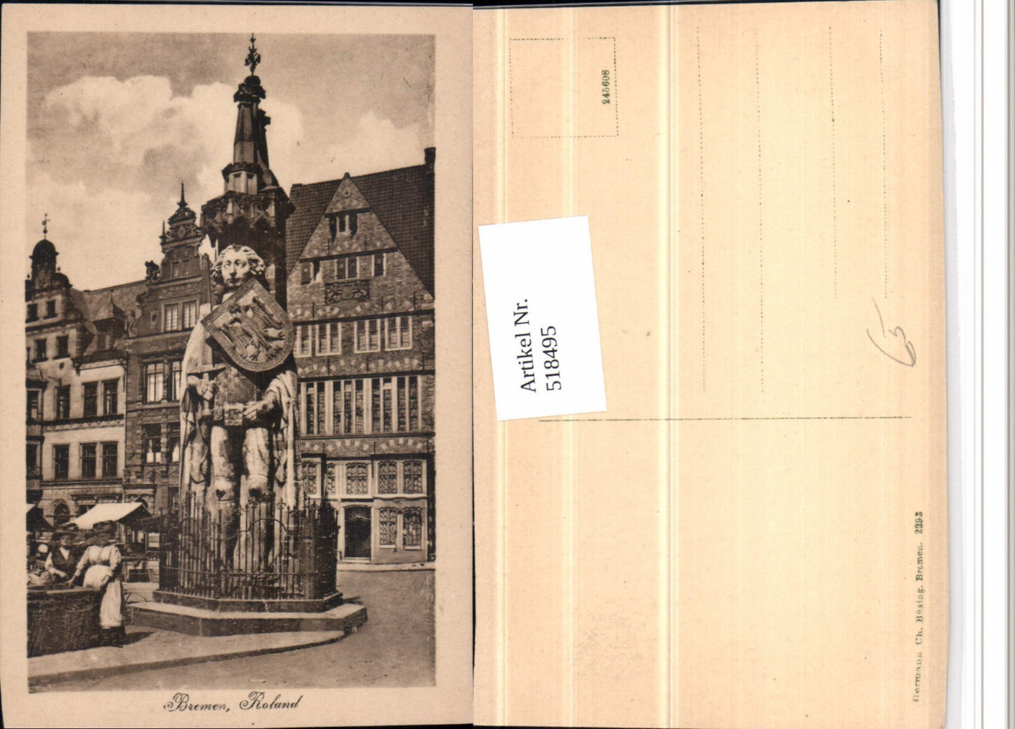 518495, Bremen Roland Statue