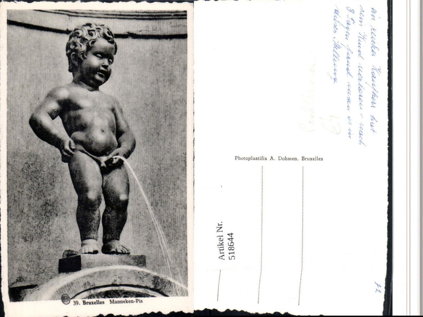 518644,Bruxelles Brüssel Toilettenhumor Manneken-Pis Figur