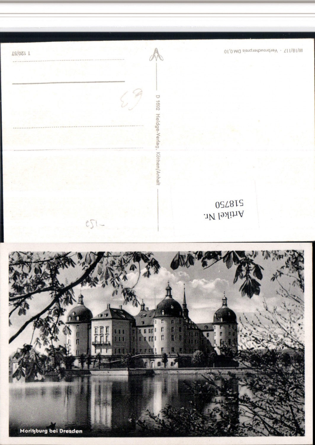 518750,Schloss Moritzburg b. Dresden
