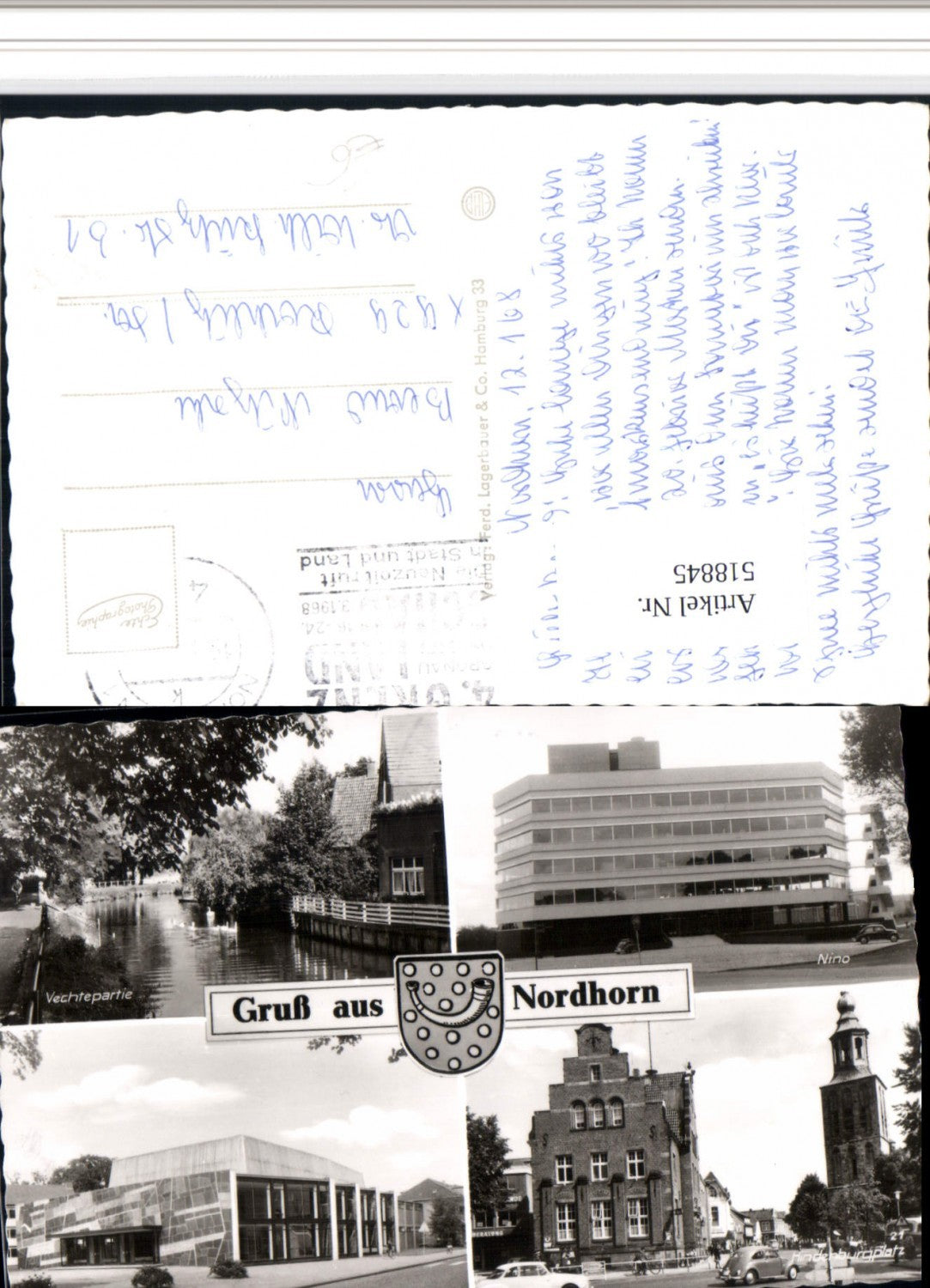 518845,Nordhorn Theater Nino Hindenburgplatz Mehrbildkarte