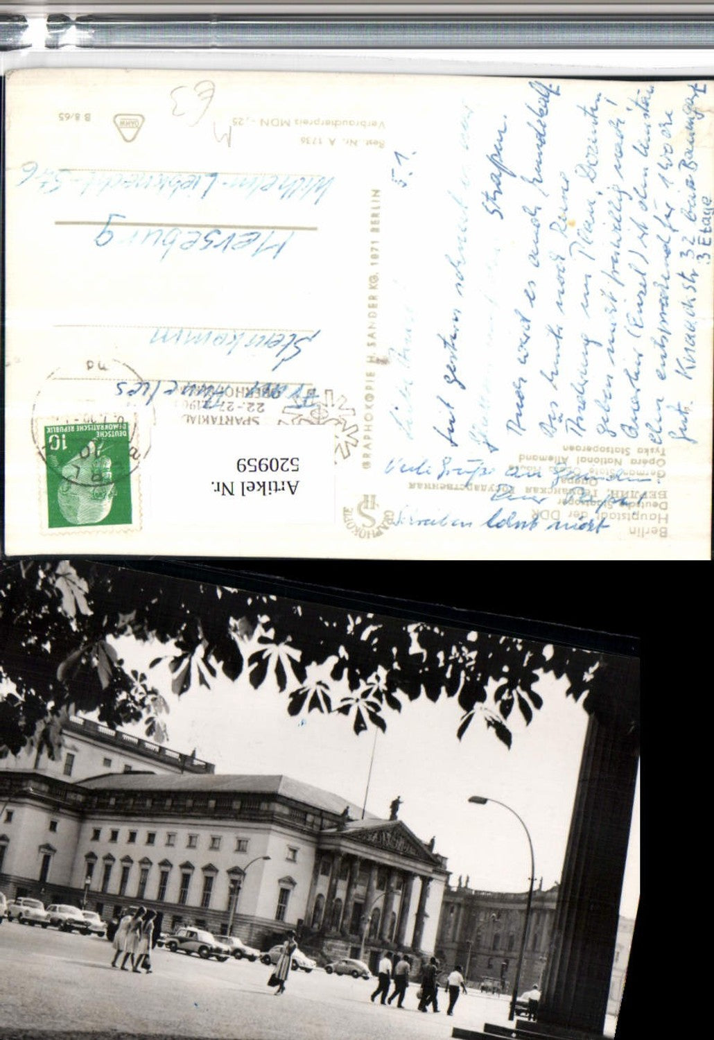 520959,Berlin Mitte Deutsche Staatsoper Oper VW Käfer Autos