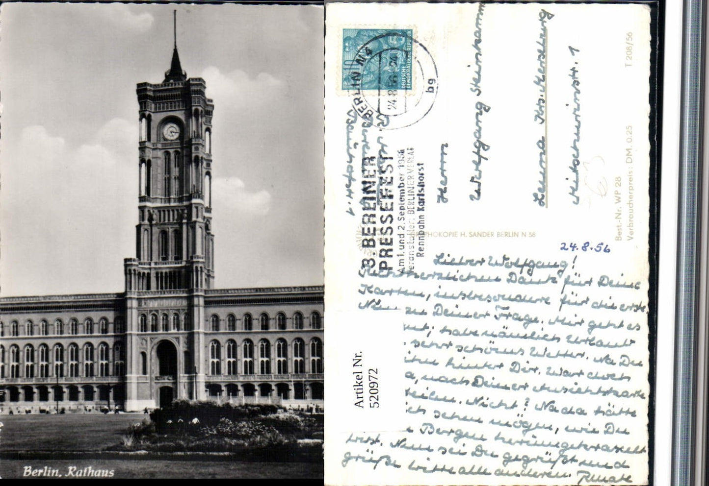 520972,Berlin Mitte Rathaus