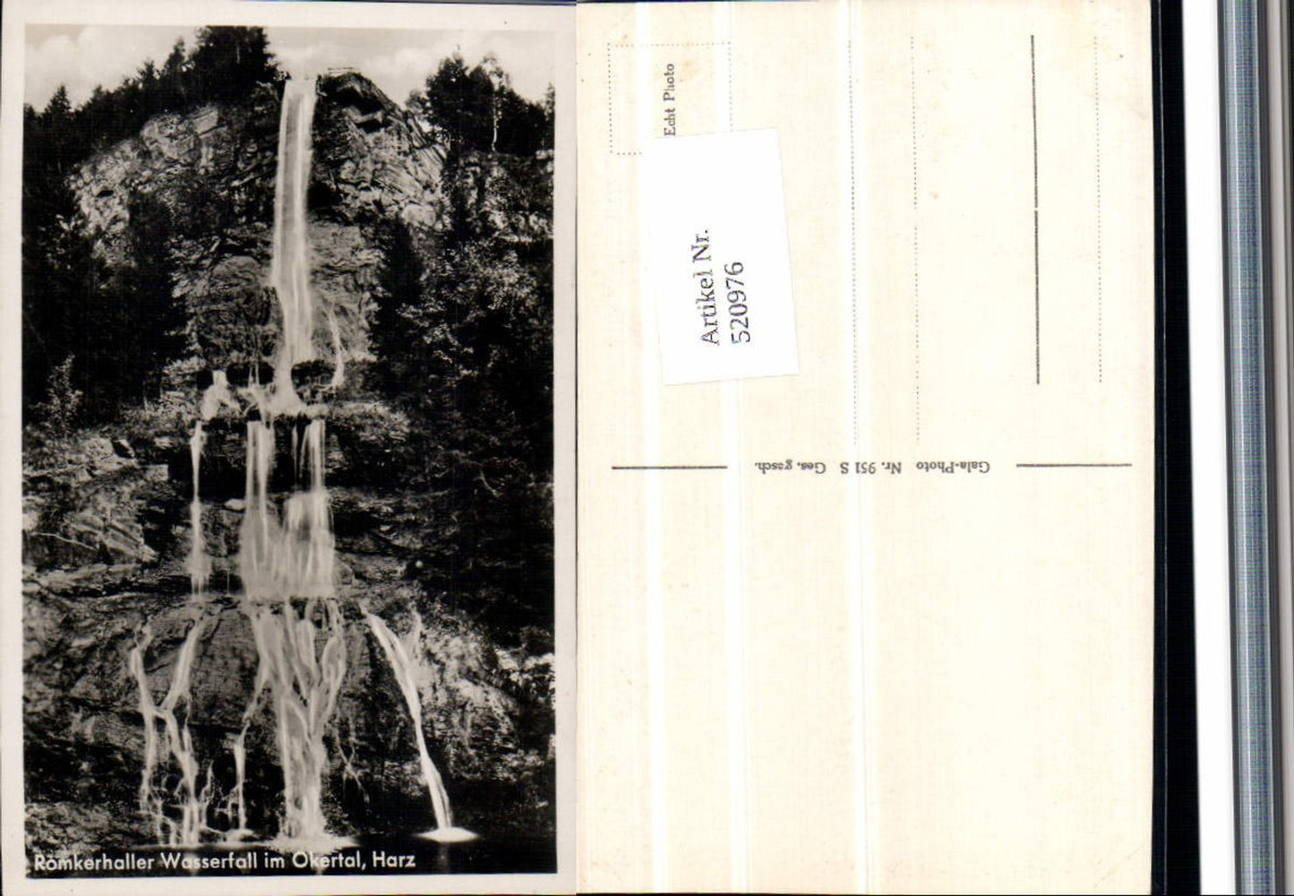 520976,Okertal im Harz Romkerhaller Wasserfall Romkerhalle Goslar