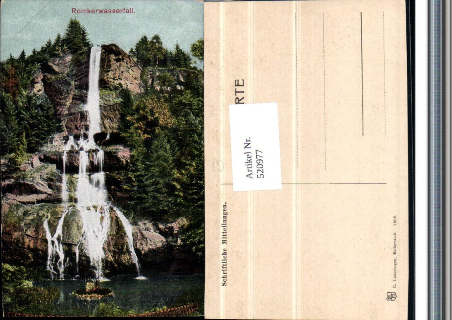 520977,Okertal im Harz Romkerhaller Wasserfall Romkerhalle Goslar