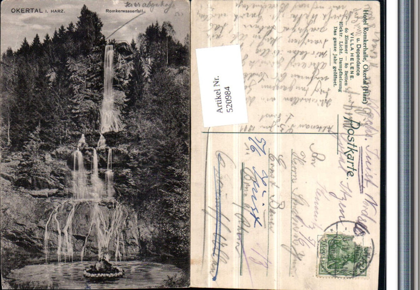 520984,Okertal im Harz Romkerhaller Wasserfall Romkerhalle Goslar