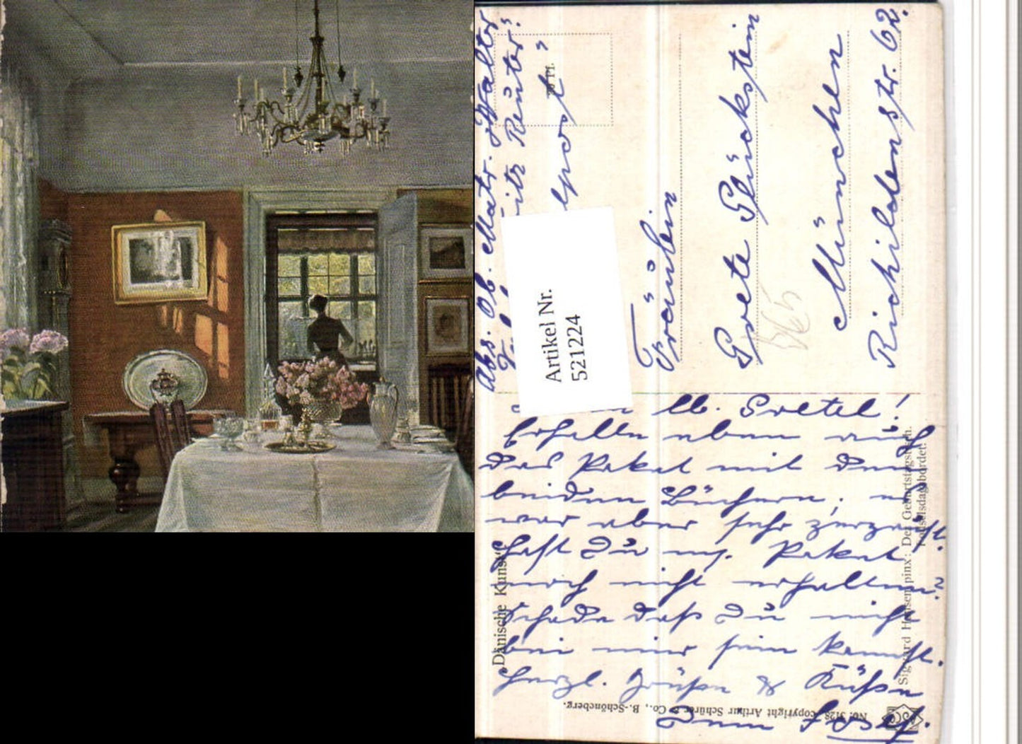 521224,Asco AK 3128 Künstler Sigvard Hansen Geburtstagstisch
