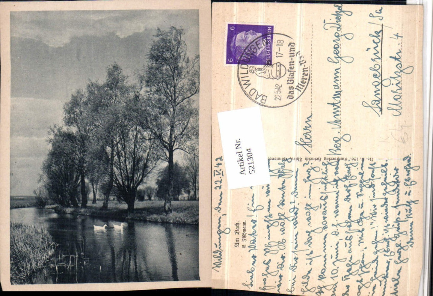 521304,Fotokunst E. Fischmann Am Bach pub Heinrich Thies 126