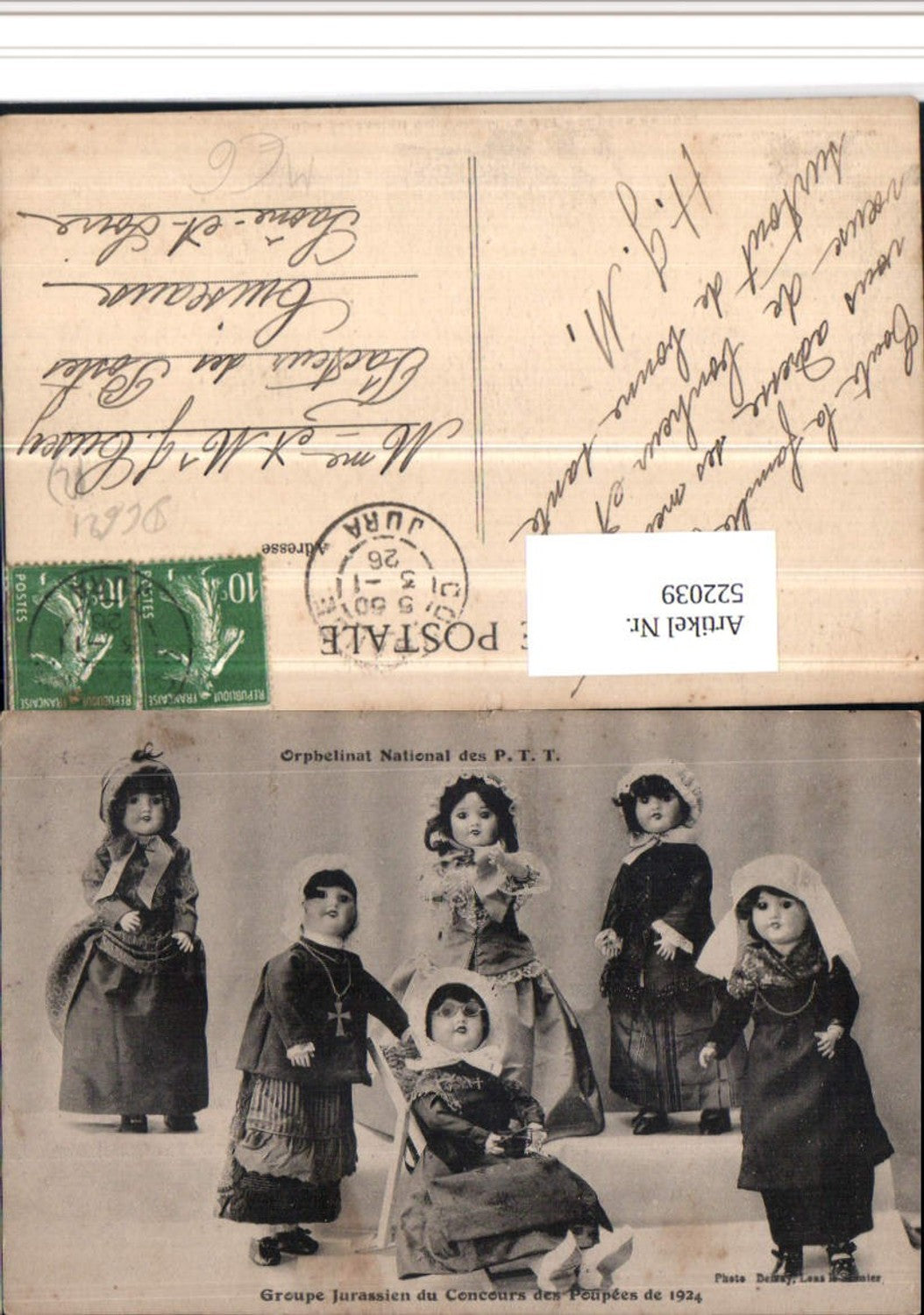522039,Groupe Jurassien du Concours des Pupees Puppen