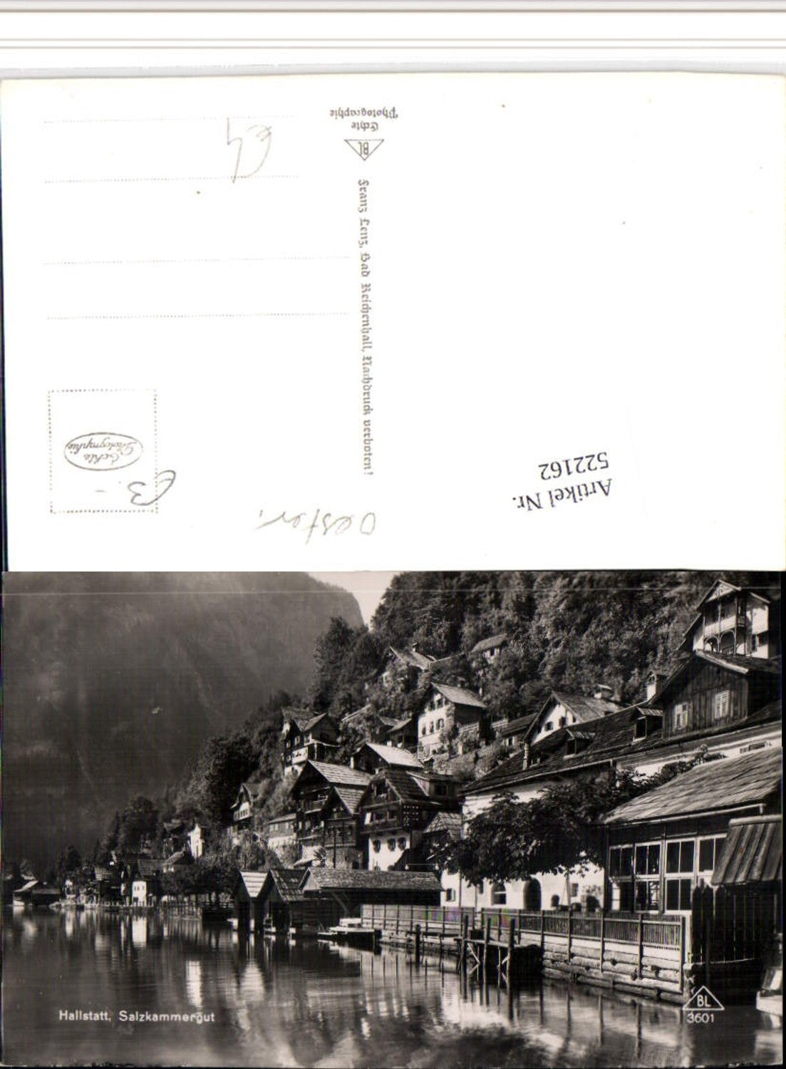 522162,Hallstatt am Hallstättersee Teilansicht