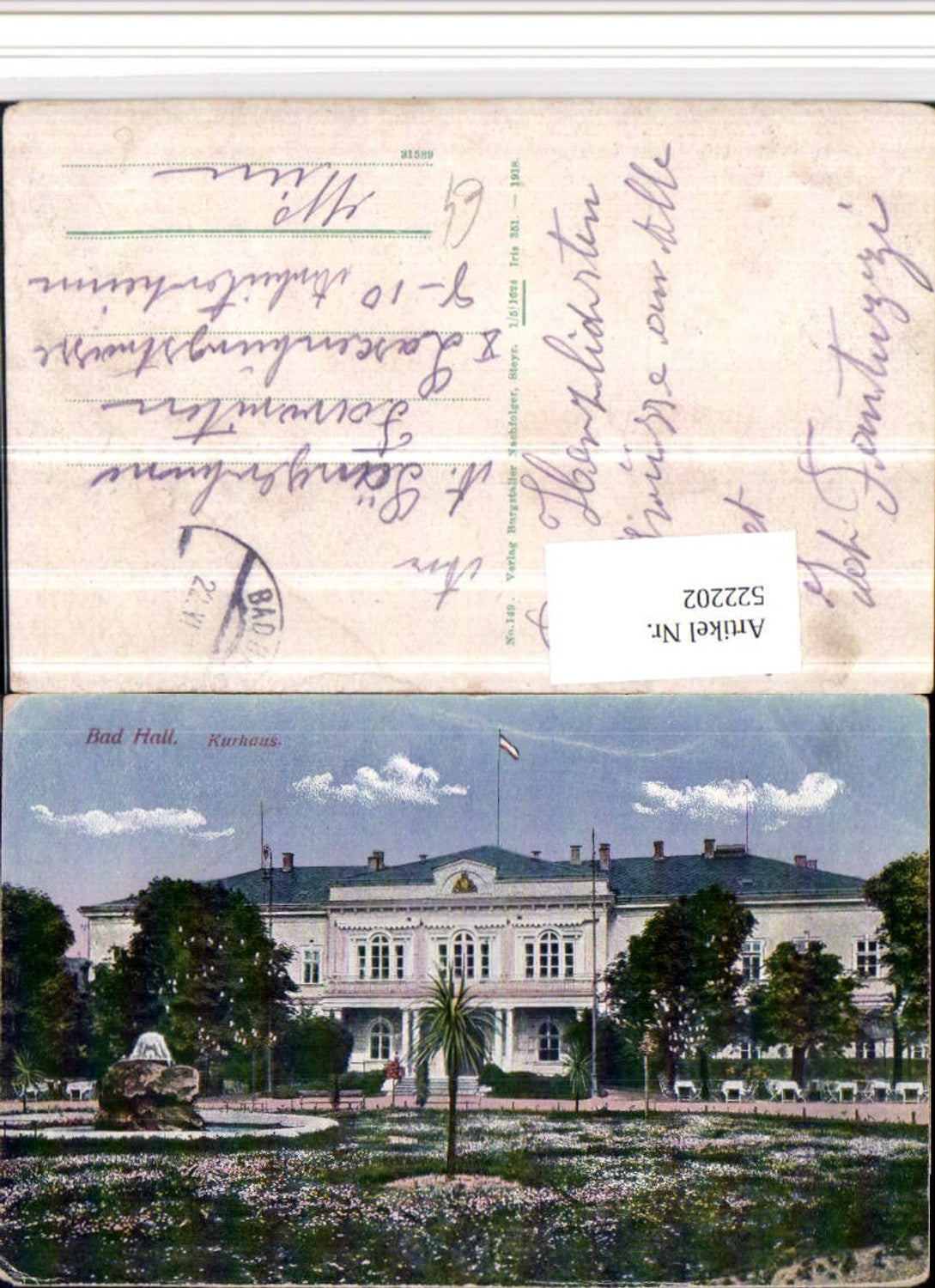 522202,Bad Hall Kurhaus Brunnen