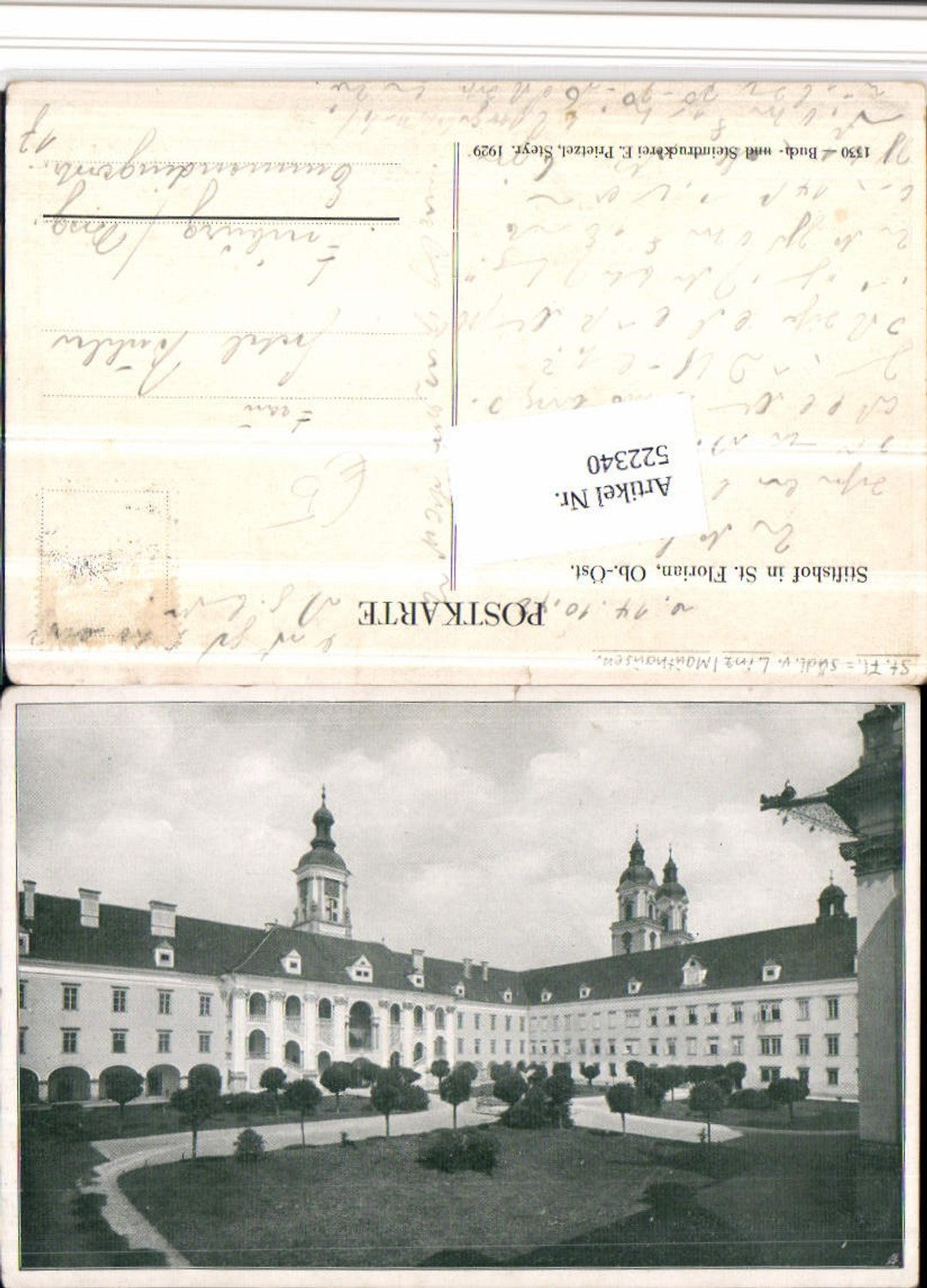 522340,St. Florian Stift Stiftshof Kirche
