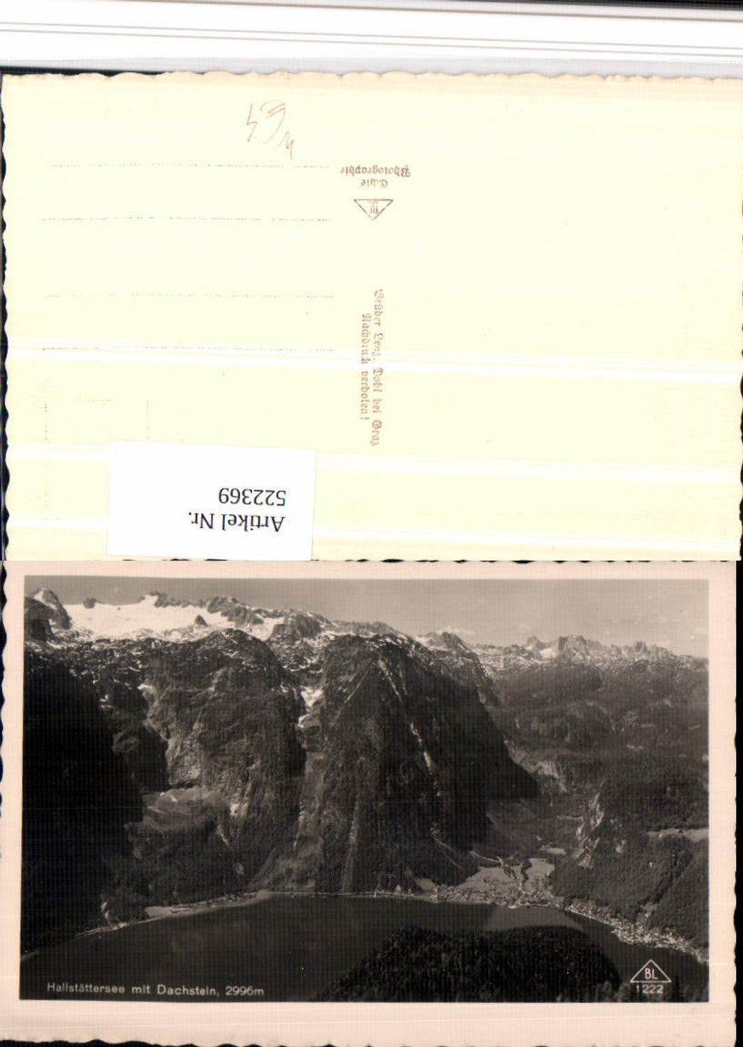 522369,Hallstättersee See b. Hallstatt m. Dachstein Bergkulisse