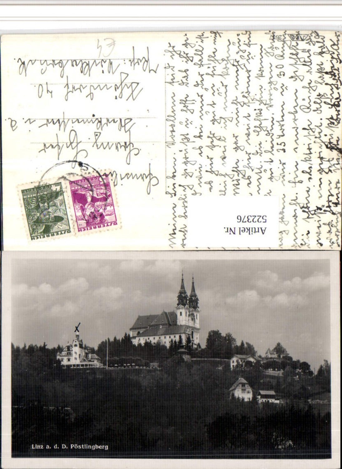 522376,Linz an d. Donau Pöstlingberg Kirche