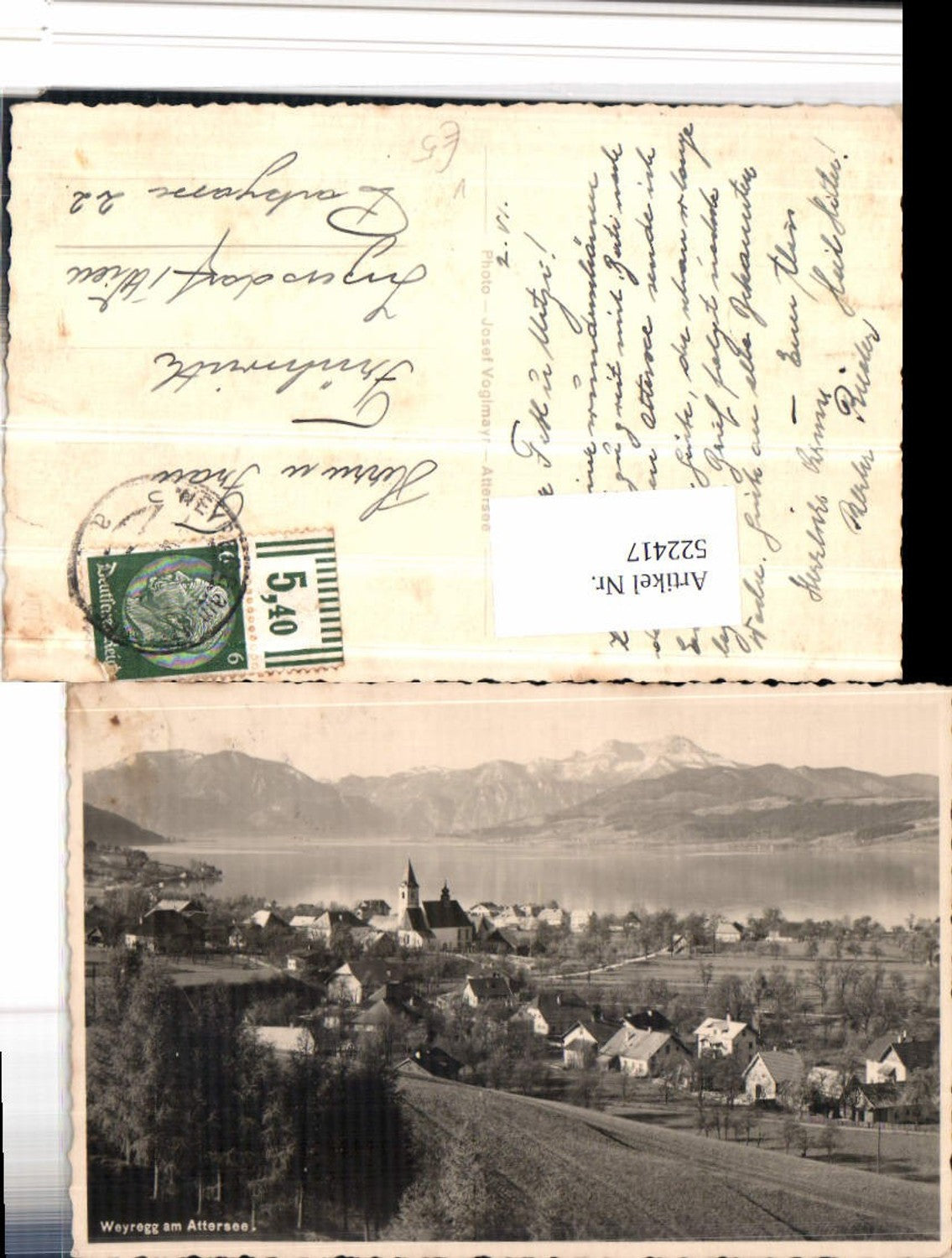 522417,Weyregg am Attersee Totale Bergkulisse pub Josef Voglmayr