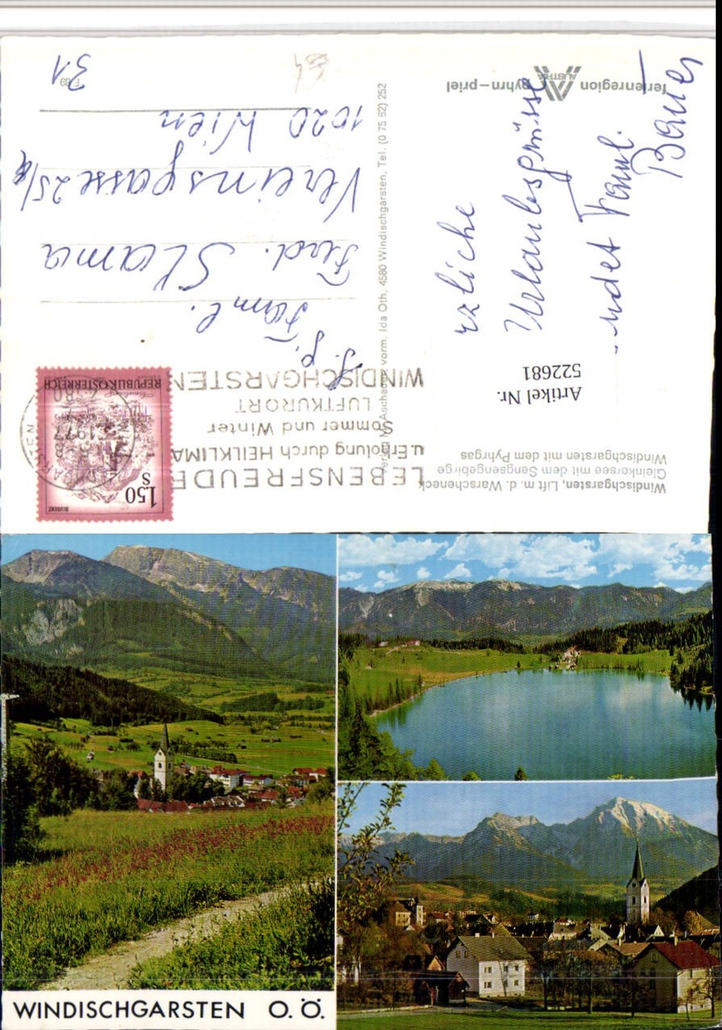 522681,Windischgarsten Totale See Mehrbildkarte