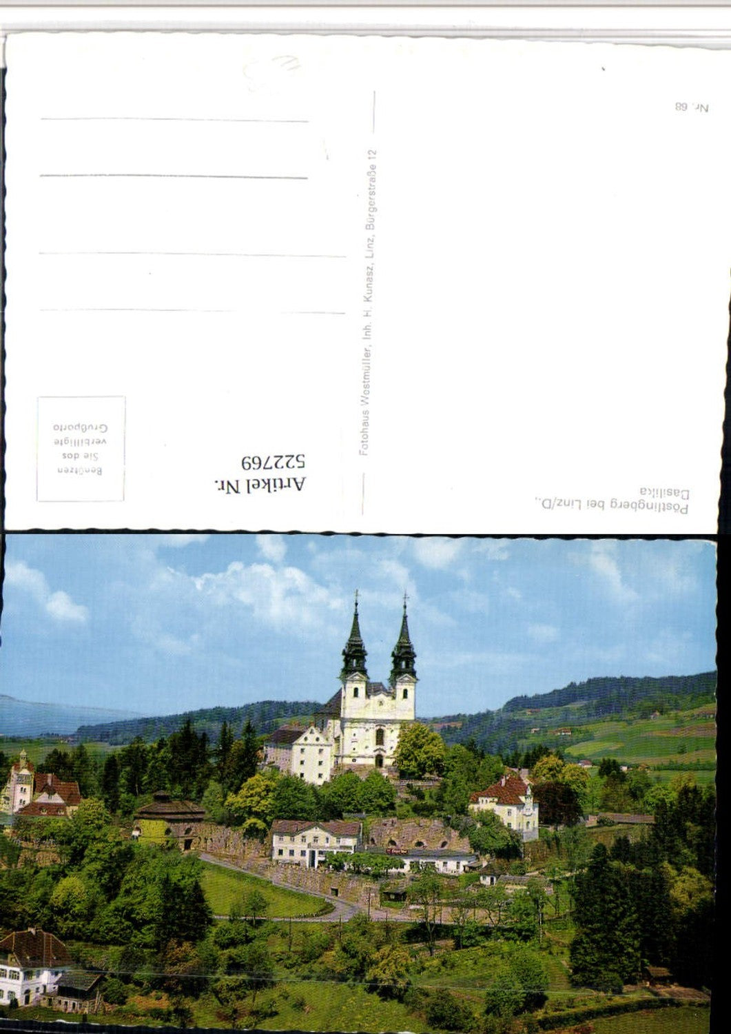 522769,Linz an d. Donau Pöstlingberg Basilika Kirche