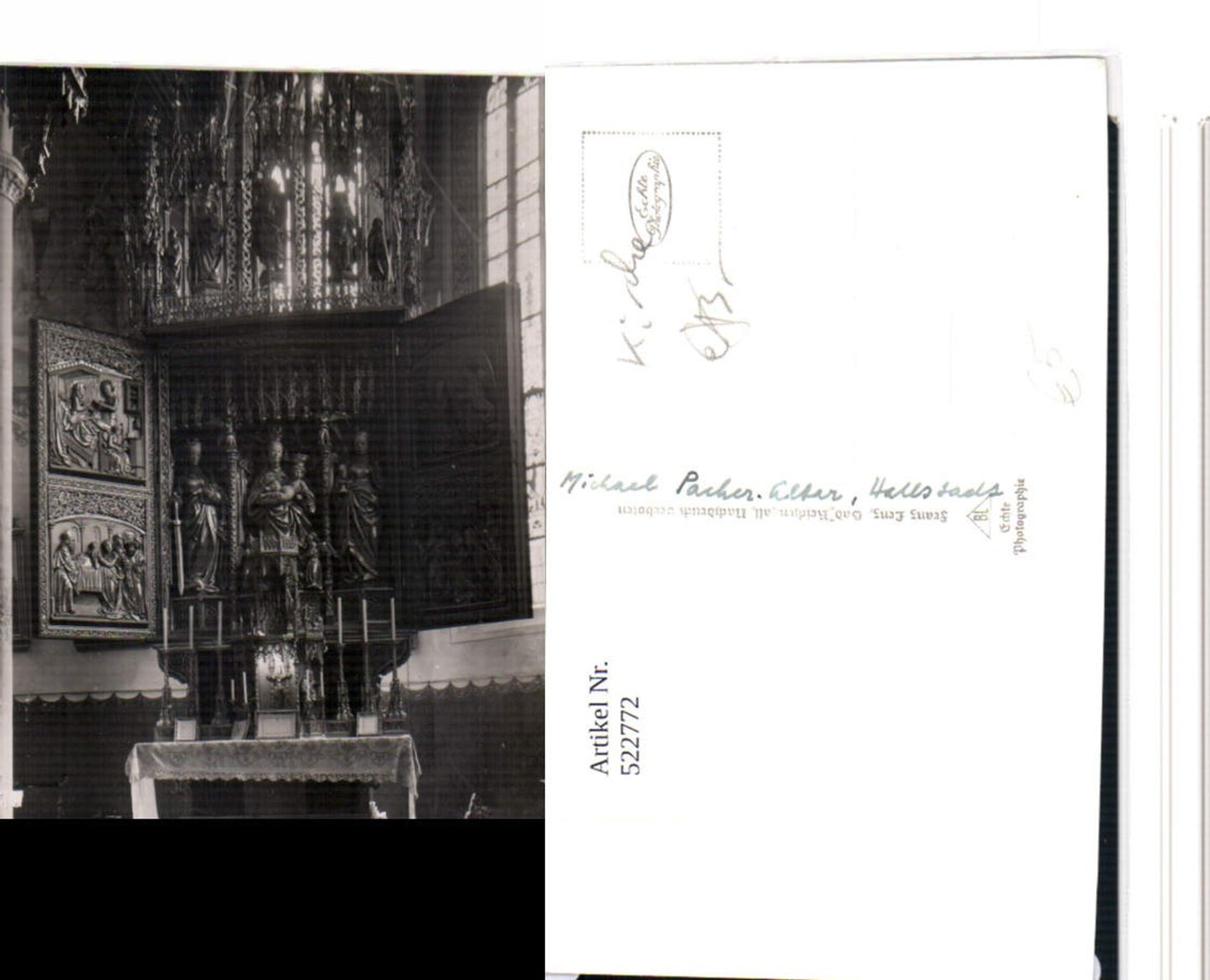 522772,Hallstatt Kirche Flügelaltar Altar