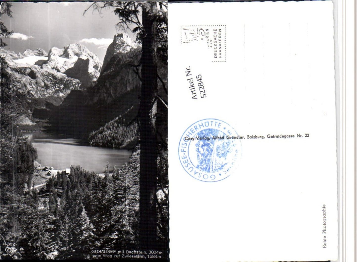 522845,Gosausee b. Gosau m. Dachstein Bergkulisse pub Cosy 352