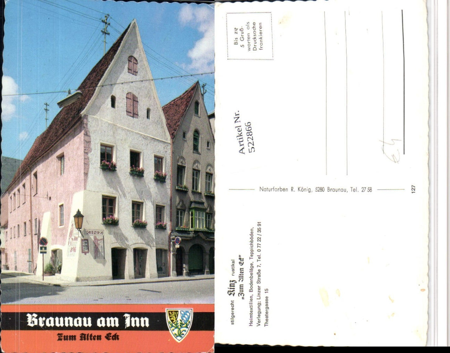 522866,Braunau am Inn Zum Alten Eck Haus