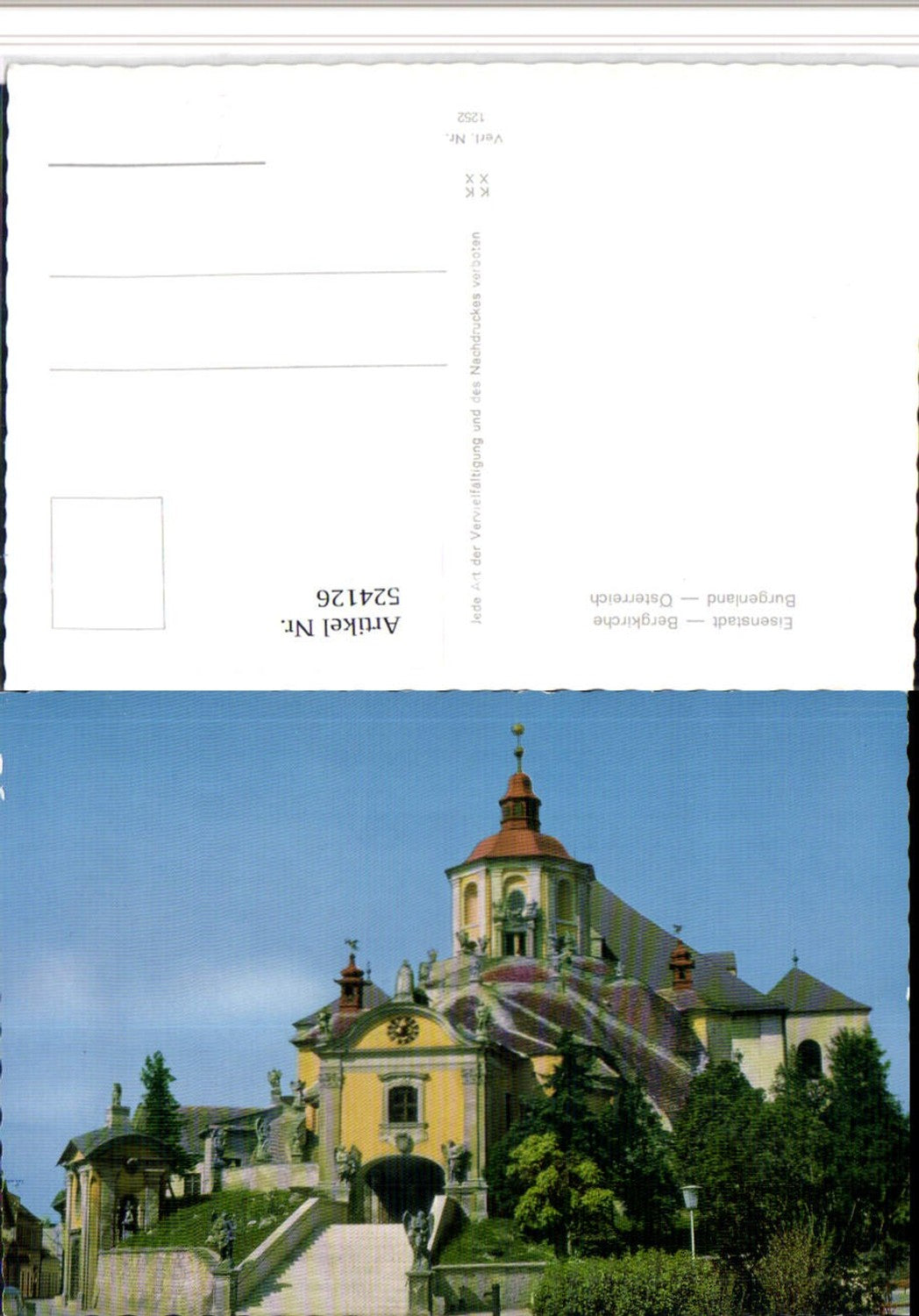 524126, Eisenstadt Bergkirche Church